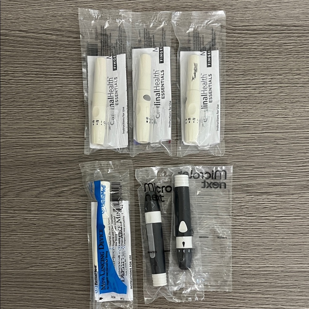 Free Lancing Device Fingertip and Alternate Site Testing